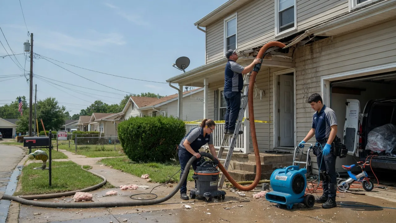 Water Damage Restoration in Larned, KS near me